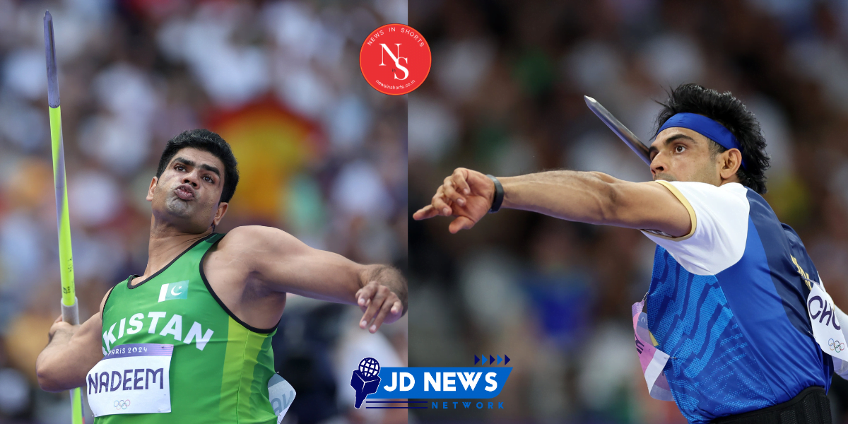 Neeraj chopra को Silver Medal Pakistan के  Nadeem Arshad ने स्वर्ण पदक जीता  olympic games paris 2024 javelin throw